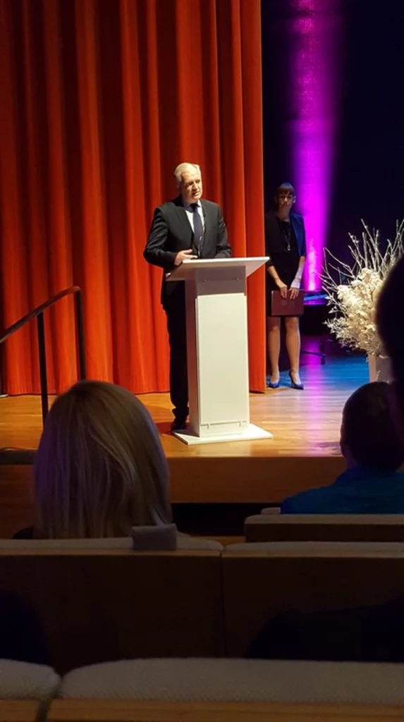 Photo Grzegorz Langner - Award of the Minister of Science and Higher Education for the creators of EDUballs