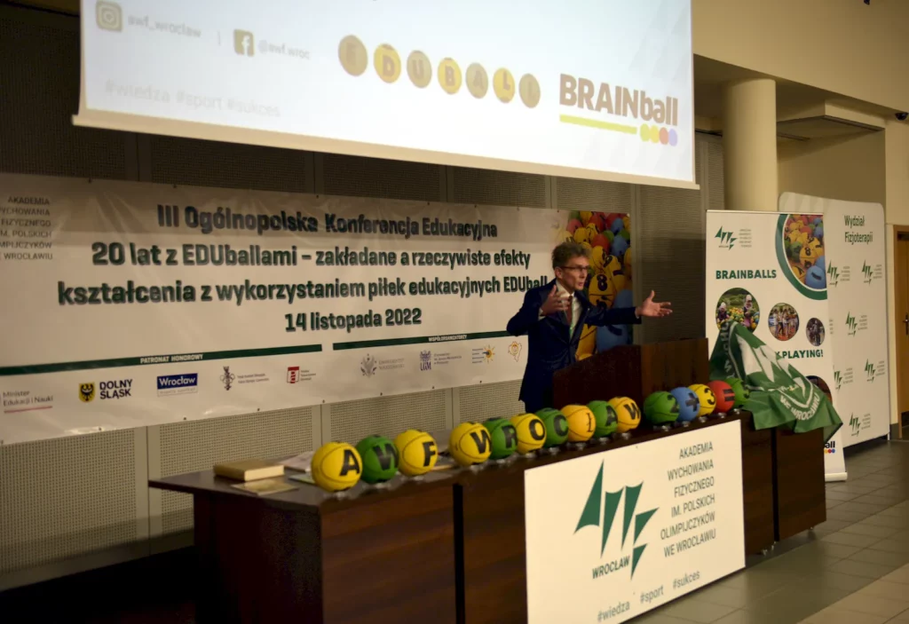 Photo Adam Haładaj – 3rd National Educational Conference – 20 years with EDUballs, November 14, 2022