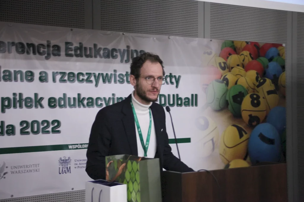 Fot. Adam Stępień – III Ogólnopolska Konferencja Edukacyjna – 20 lat z EDUballami, 14.11.2022 r.