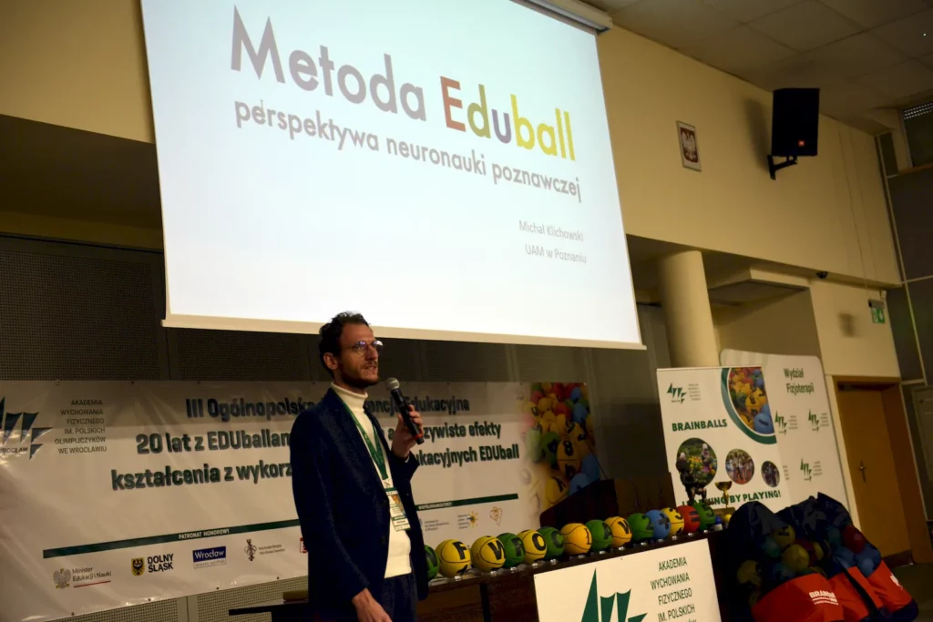Photo Adam Haładaj – 3rd National Educational Conference – 20 years with EDUballs, November 14, 2022
