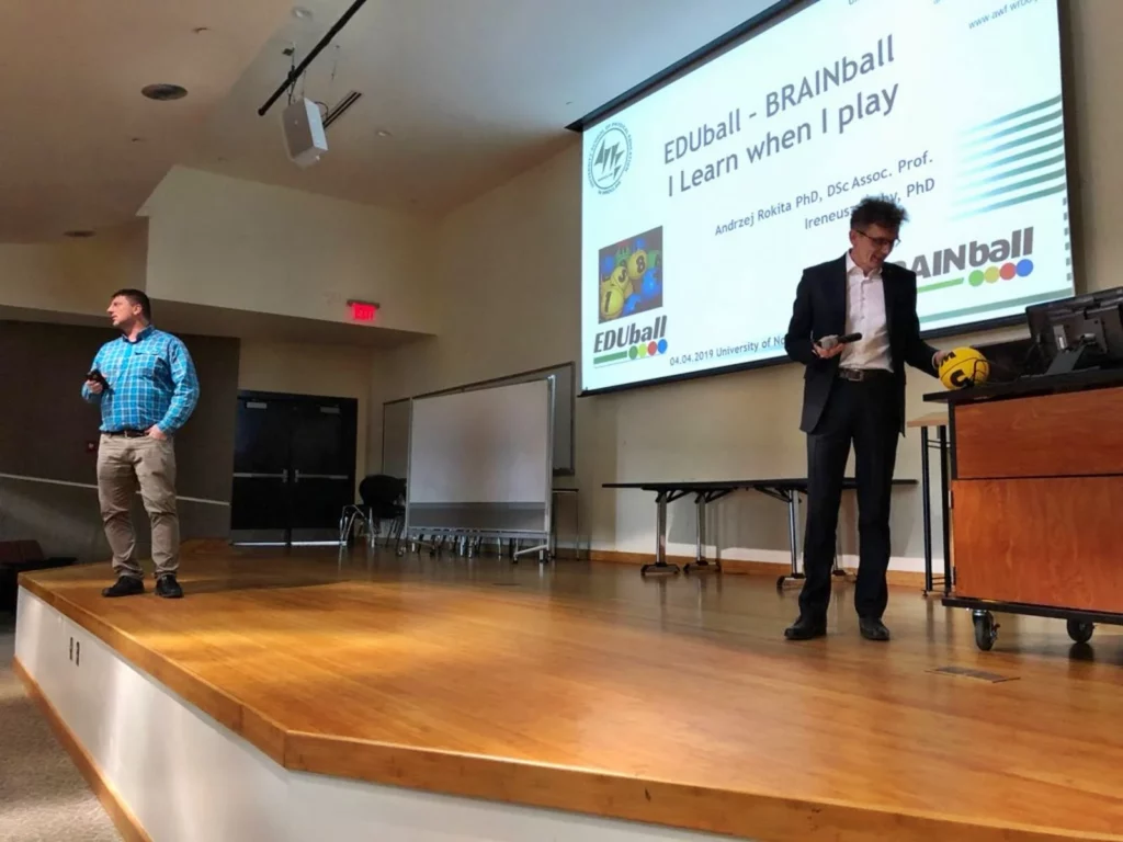 Photo Ireneusz Cichy - BRAINball in USA