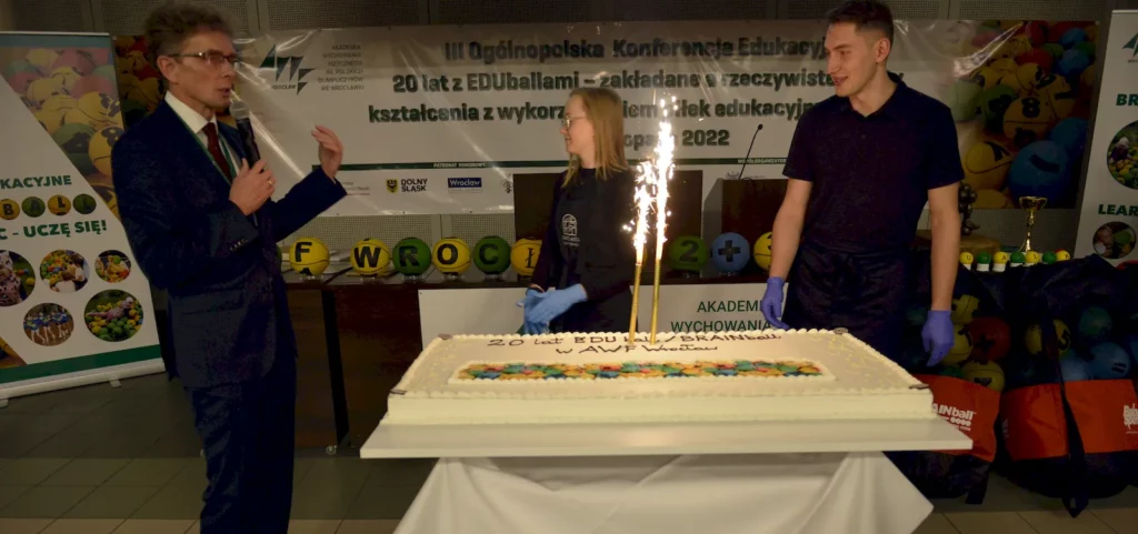 Photo Adam Haładaj – 3rd National Educational Conference – 20 years with EDUballs, November 14, 2022