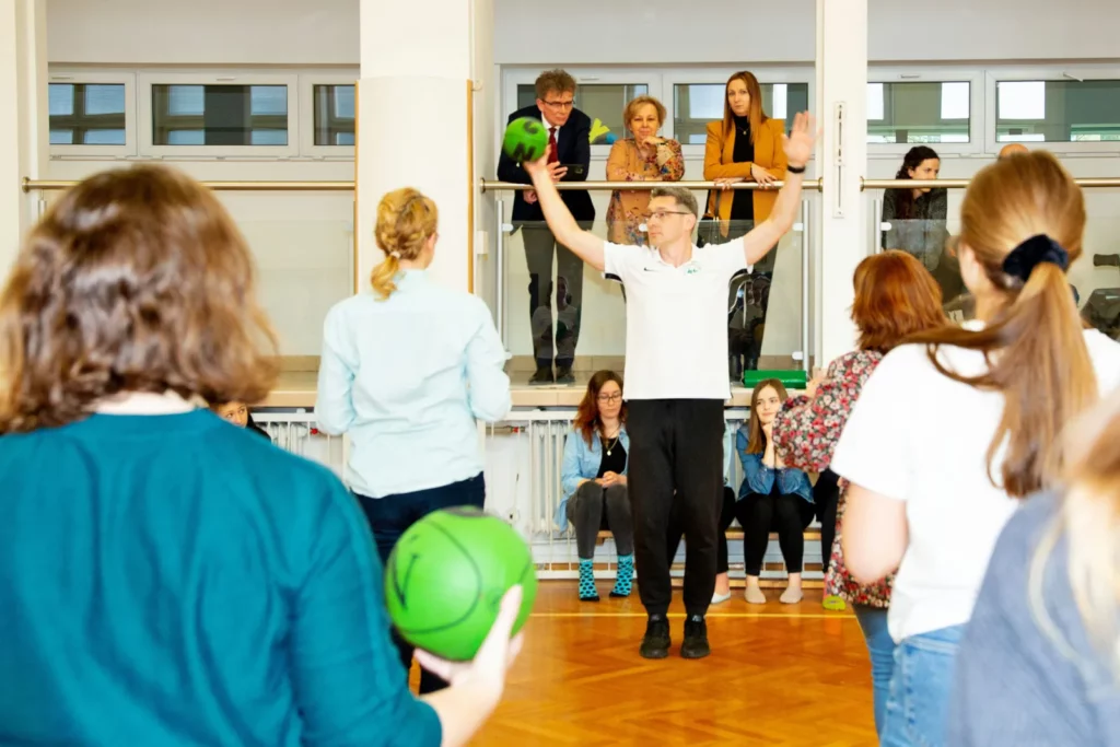 Photo Marcin Lewandowski - Eduball at the Maria Grzegorzewska University in Warsaw