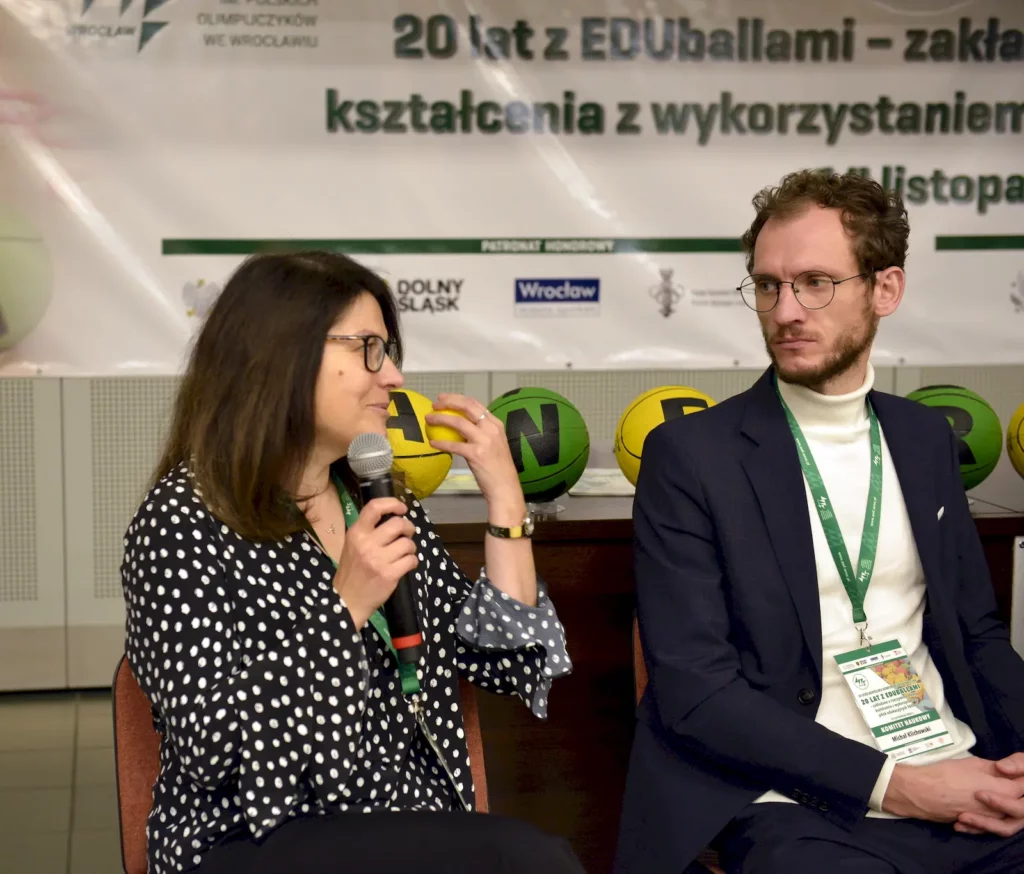 Photo Adam Haładaj – 3rd National Educational Conference – 20 years with EDUballs, November 14, 2022