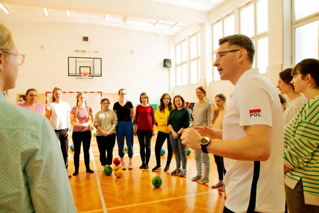 Photo Marcin Lewandowski - Eduball at the Maria Grzegorzewska University in Warsaw
