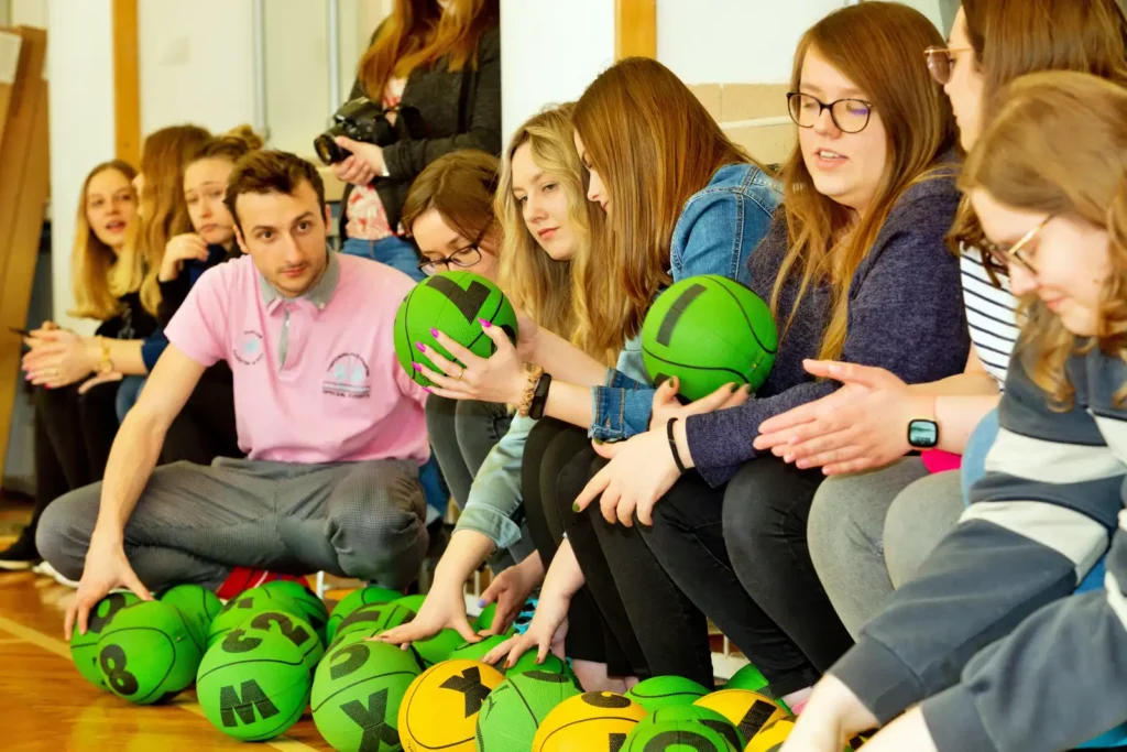 Photo Marcin Lewandowski - Eduball at the Maria Grzegorzewska University in Warsaw