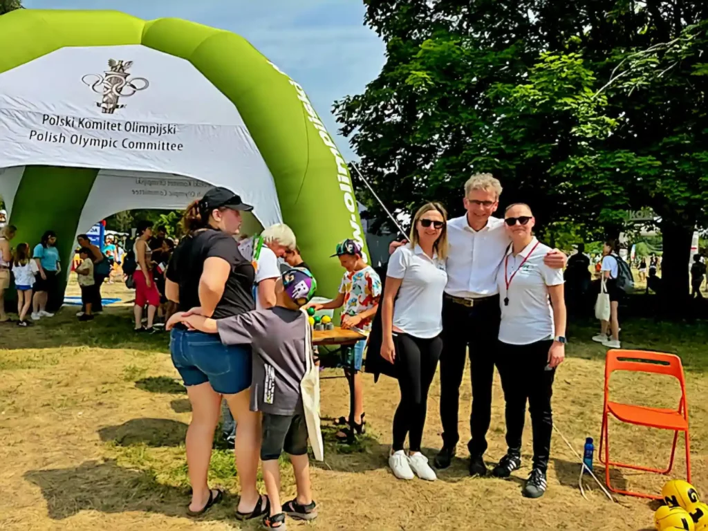 Fot. Sara Wawrzyniak - EDUballe i mini-Eduballe na Pikniku Olimpijskim PKOl