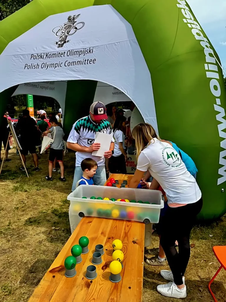 Fot. Sara Wawrzyniak - EDUballe i mini-Eduballe na Pikniku Olimpijskim PKOl